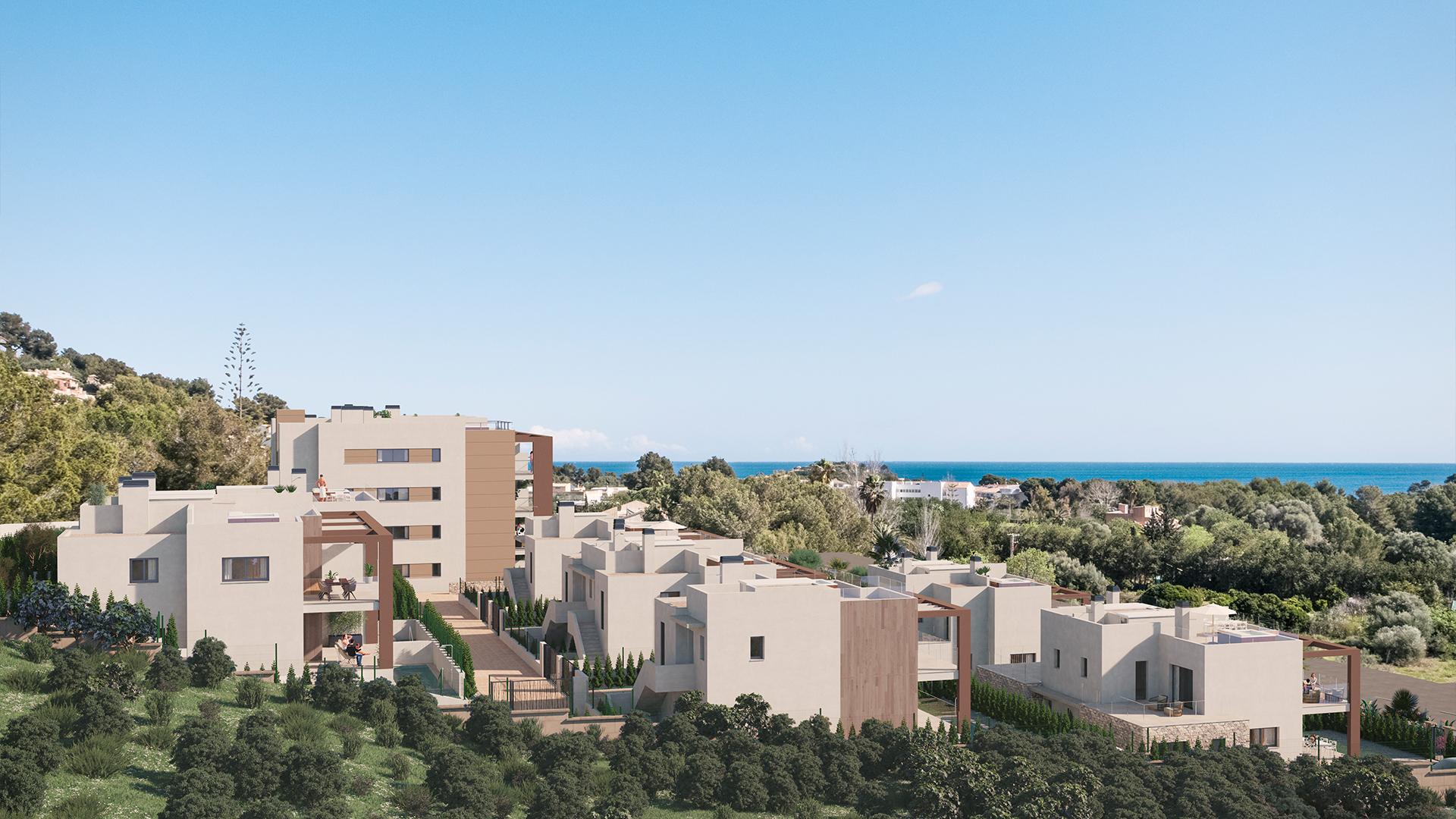 Prachtige appartementen op slechts 470 meter van het strand van Sa Font Sa Cala